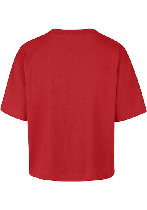 47 Nebraska Cornhuskers Womens Red Outreach Short Sleeve T-Shirt