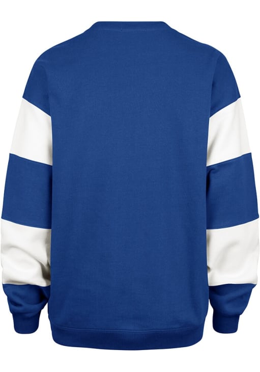47 Philadelphia Phillies Womens Blue Eephus Barred Crew Sweatshirt