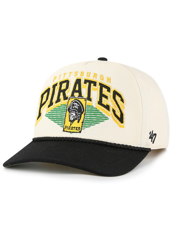 47 Pittsburgh Pirates TAN Pomona TT Rope Hitch Adjustable Hat
