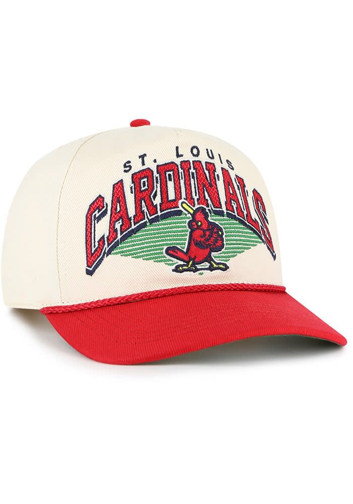 47 St Louis Cardinals TAN Pomona TT Rope Hitch Adjustable Hat