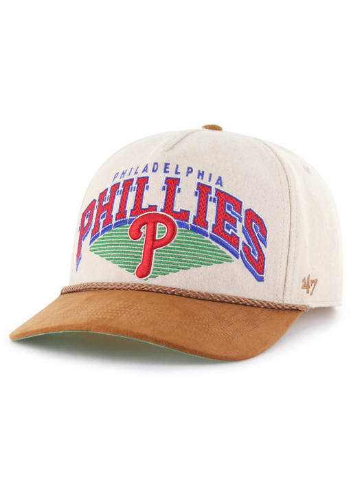 47 Philadelphia Phillies Pomona Wool Rope Hitch Adjustable Hat - Tan