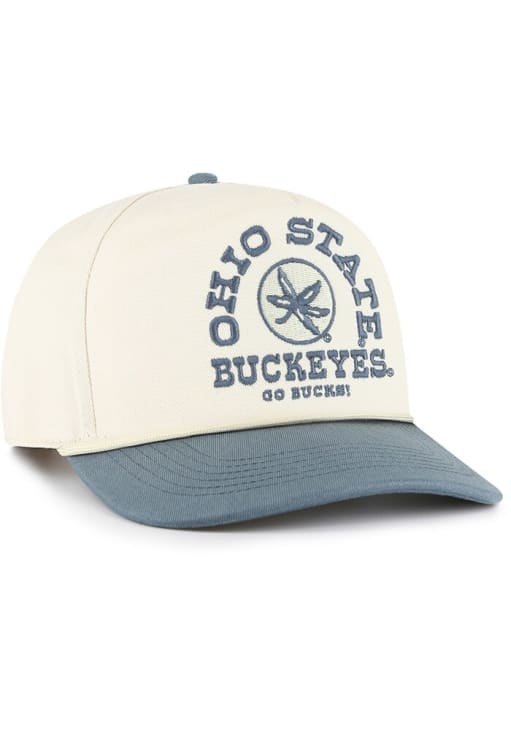 47 Ohio State Buckeyes 2T Canyon Ranchero Hitch Adjustable Hat - Ivory