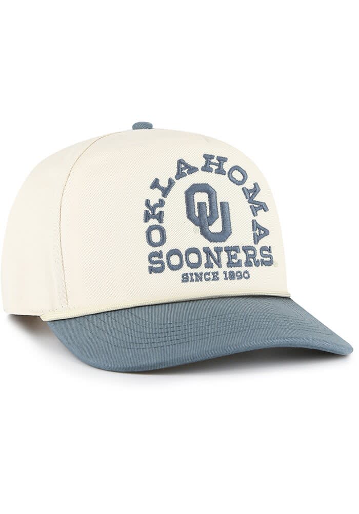 47 Oklahoma Sooners IVORY 2T Canyon Ranchero Hitch Adjustable Hat