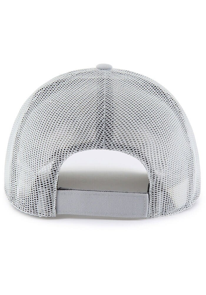 47 New York Giants GREY Strap Trucker Adjustable Hat - 48023393