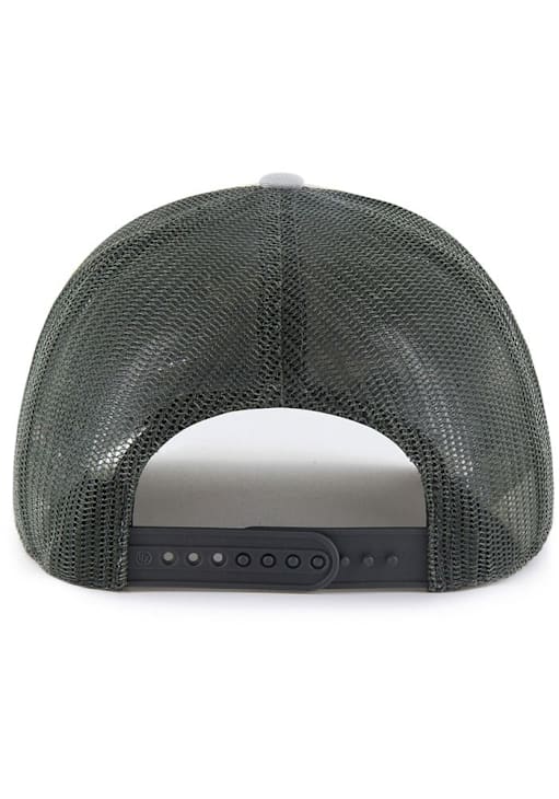 47 Michigan State Spartans Outline Trucker Adjustable Hat - Grey