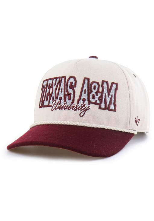 47 Texas A&M Aggies SCL SCRIMMAGE 47 HITCH RF Adjustable Hat - Tan