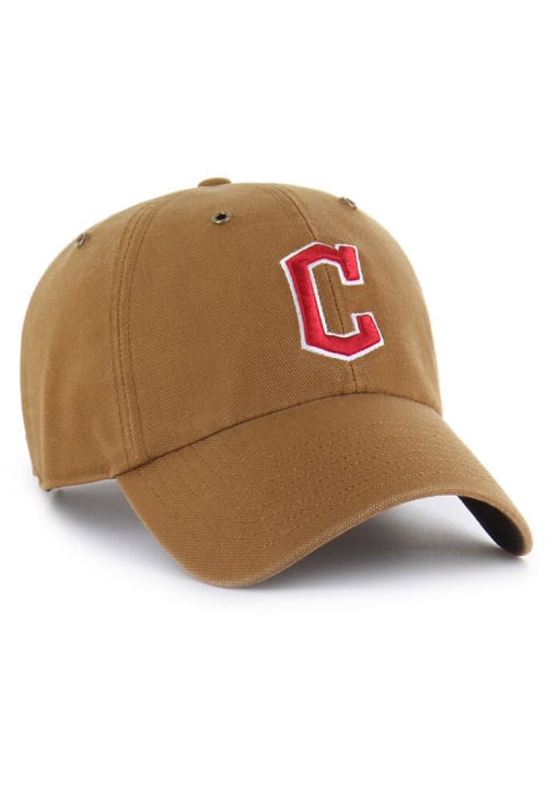 47 Cleveland Guardians Carhartt Clean Up Adjustable Hat - Brown