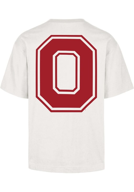 47 Ohio State Buckeyes White Lateral Foundation Short Sleeve Fashion T Shirt