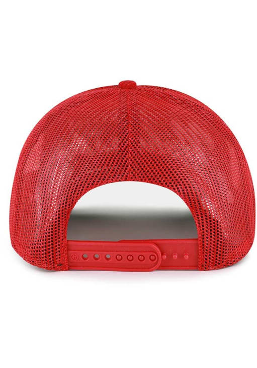 47 Nebraska Cornhuskers DOUBLE HEADER HITCH Adjustable Hat - Red