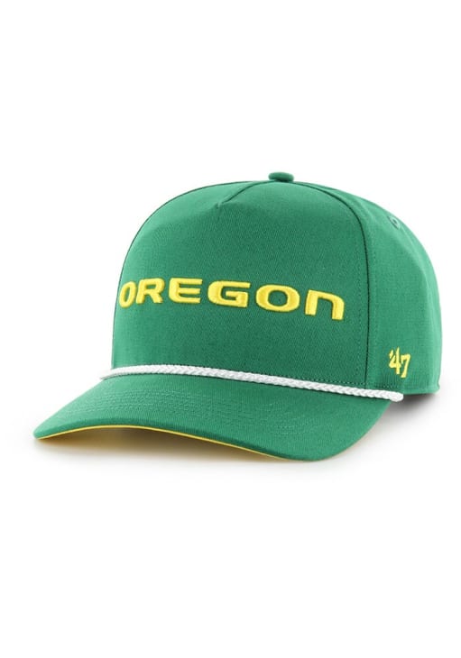 47 Oregon Ducks Overhand Hitch Adjustable Hat - Green