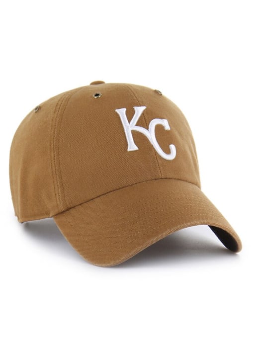 47 Kansas City Royals Carhartt Clean Up Adjustable Hat - Brown