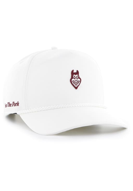 47 Arizona State Sun Devils Micro Patch 47 Hitch Adjustable Hat - White
