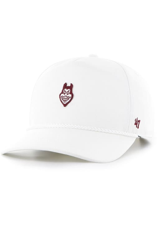 47 Arizona State Sun Devils Micro Patch 47 Hitch Adjustable Hat - White