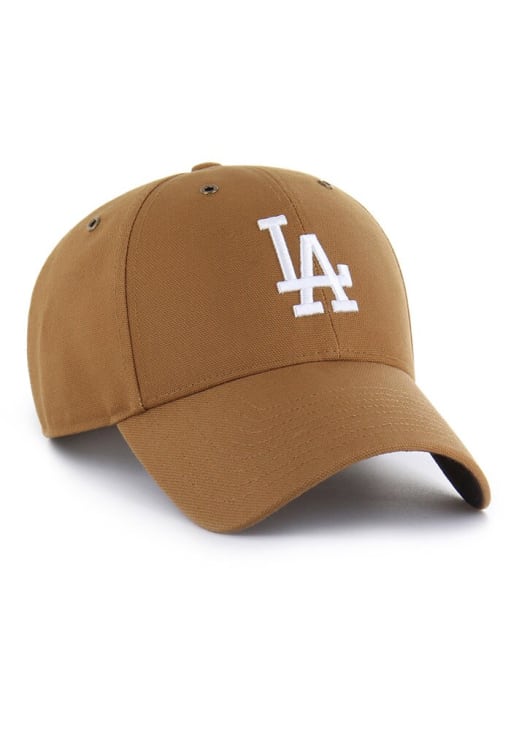 47 Los Angeles Dodgers Carhartt MVP Adjustable Hat - Brown