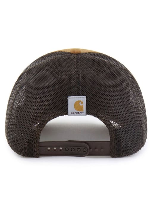 47 Los Angeles Dodgers Carhartt Trucker Adjustable Hat - Brown