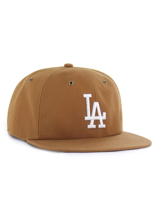 47 Los Angeles Dodgers Brown Carhartt Captain RL Mens Snapback Hat