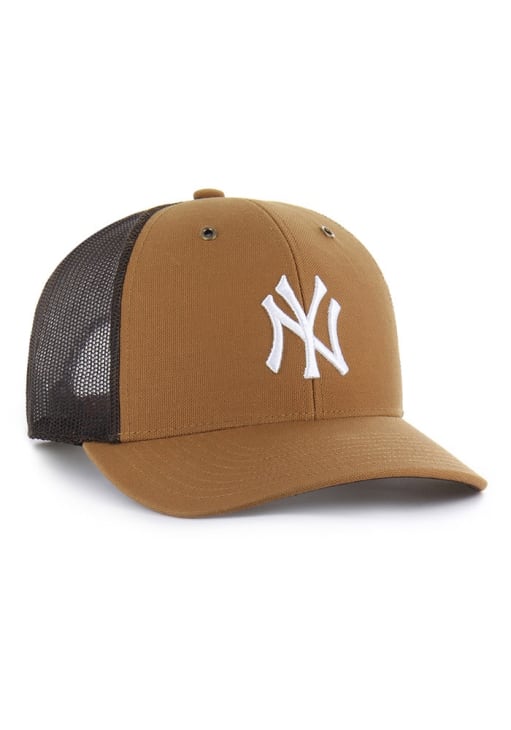 47 New York Yankees Carhartt Trucker Adjustable Hat - Brown