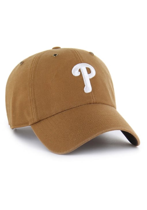 47 Philadelphia Phillies Carhartt Clean Up Adjustable Hat - Brown