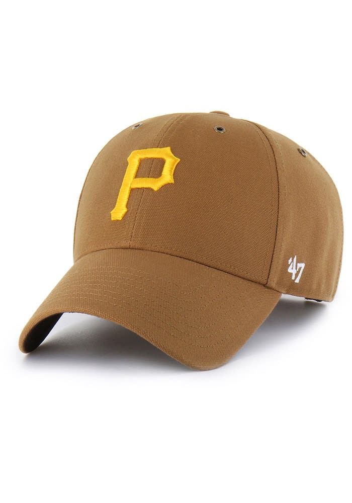47 Pittsburgh Pirates BROWN Carhartt MVP Adjustable Hat - 48025978