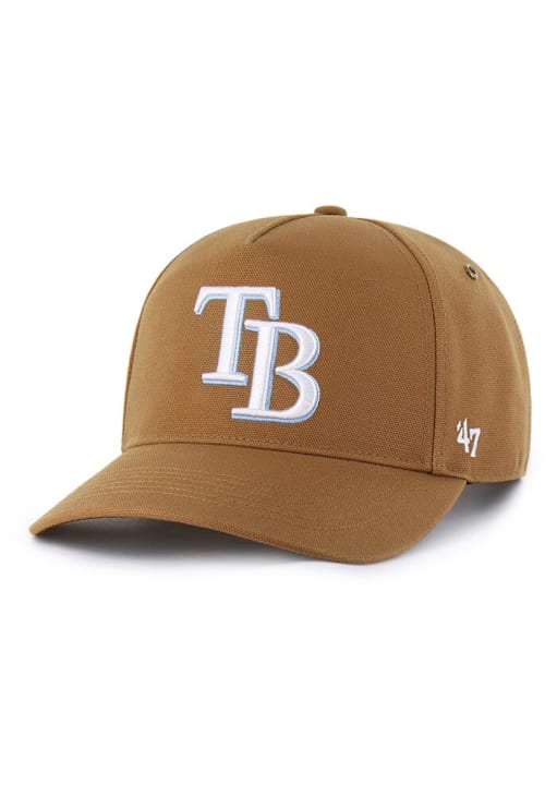47 Tampa Bay Rays BROWN Carhartt Hitch Adjustable Hat 48026005