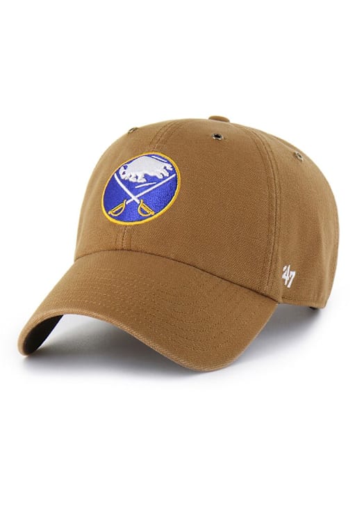 47 Buffalo Sabres BROWN Carhartt Clean Up Adjustable Hat 48026032