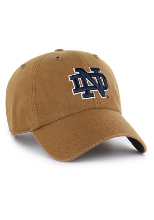 47 Notre Dame Fighting Irish Carhartt Clean Up Adjustable Hat - Brown