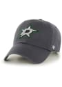 Dallas Stars Youth 47 Clean Up Adjustable Hat - Charcoal
