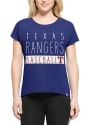 47 Texas Rangers Womens Light Blue SS Athleisure Lumi Tee Tee