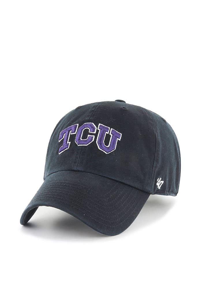 black tcu hat