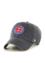 '47 Chicago Cubs Clean Up Adjustable Hat - Charcoal