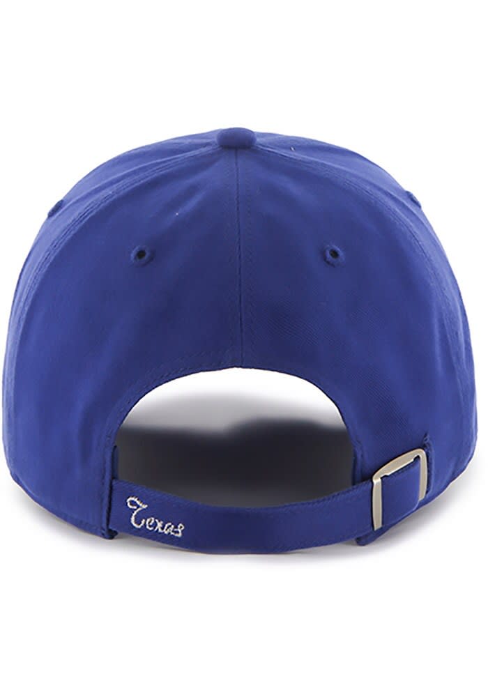 Texas Rangers 47 Womens ROYAL Sparkle Adjustable Hat - 4809295