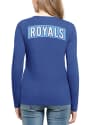 47 Kansas City Royals Womens Blue Clutch Backer T-Shirt