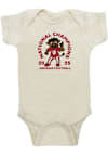 Main image for Baby Ivory Indiana Hoosiers 2025 College Football National Champions Baby Bison Short Sleeve One P..