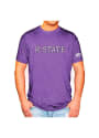 Original Retro Brand K-State Wildcats Purple State Fashion Tee