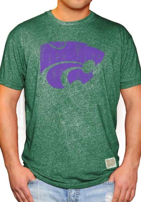 K-State Wildcats Green Original Retro Brand St. Pats Short Sleeve Fashion T Shirt