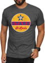 St Louis Stars Original Retro Brand Mock Twist Fashion T Shirt - Charcoal