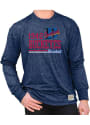 Cleveland Buckeyes Original Retro Brand Mock Twist Fashion T Shirt - Navy Blue