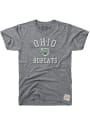 Original Retro Brand Ohio Bobcats Grey Team Fashion Tee