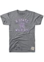 Original Retro Brand K-State Wildcats Grey Team Fashion Tee