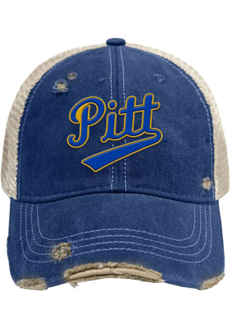 Pitt Panthers Blue Retro 2T Meshback Adjustable Hat