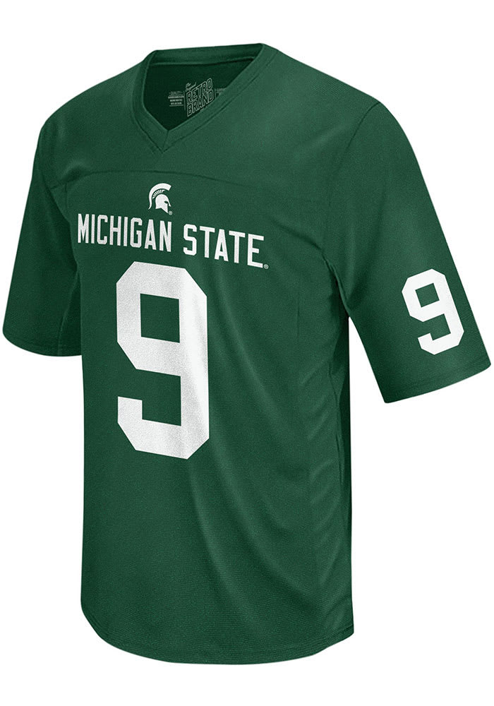 Kenneth Walker III Mens GREEN Michigan State Spartans Player Kenneth Walker III Mens GREEN Michigan State Spartans Player