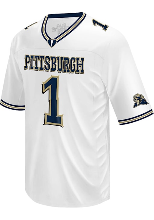 Larry Fitzgerald Mens White Pitt Panthers Football Player Football