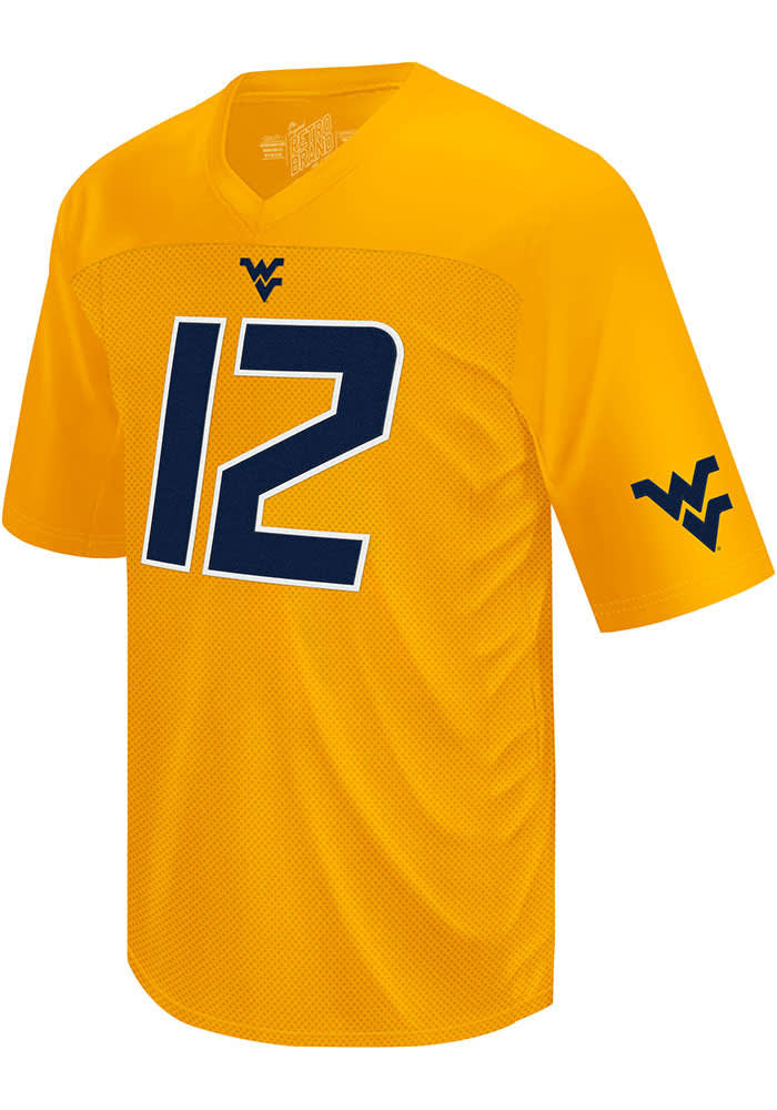 Geno Smith West Virginia Mountaineers GOLD Player Jersey - 4813034