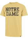 47 Notre Dame Fighting Irish Yellow Scrum Fashion Tee