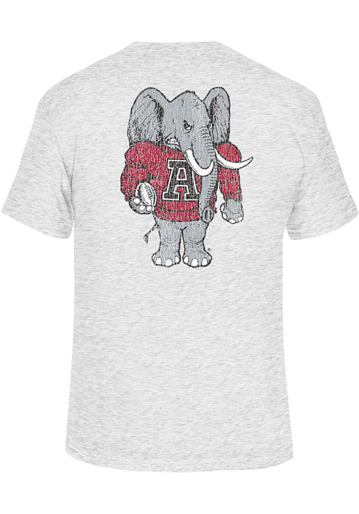 Original Retro Brand Alabama Crimson Tide ASH Triblend Short