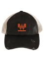 Texas Original Retro Brand meshback with an embroidered logo Adjustable Hat - Black