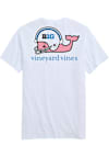 Main image for Big Ten White Vineyard Vines Big Ten all over print Short Sleeve T Shirt