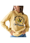 Main image for Womens Iowa Hawkeyes Gold Gameday Social Classic Champion Crew Sweatshirt