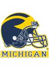 Main image for Yellow Michigan Wolverines Football Helmet Decal