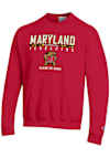 Main image for Mens Maryland Terrapins Red Champion Class of 2026 Crew Sweatshirt